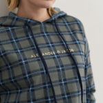 12735 Μπλούζα με κουκούλα tartan (4)