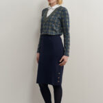 12737 Μπλουζοπουκάμισο tartan ζακάρ (3)