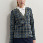 12737 Μπλουζοπουκάμισο tartan ζακάρ (4)