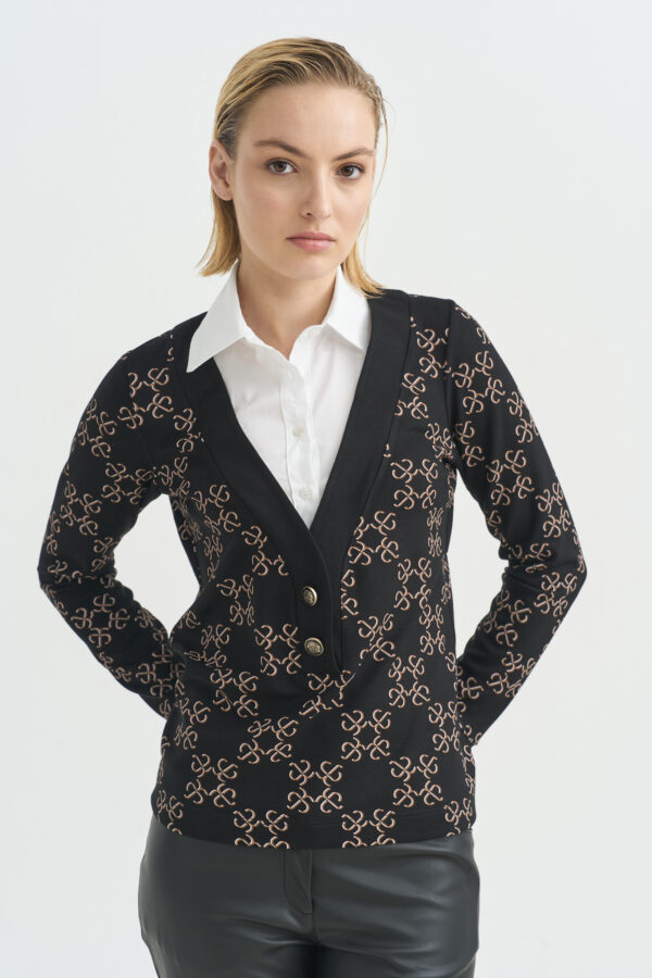 Μπλουζοπουκάμισο monogram