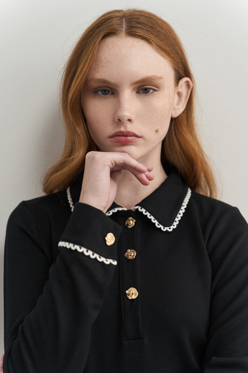 12758 Πόλο με cream αντίθεση (2)