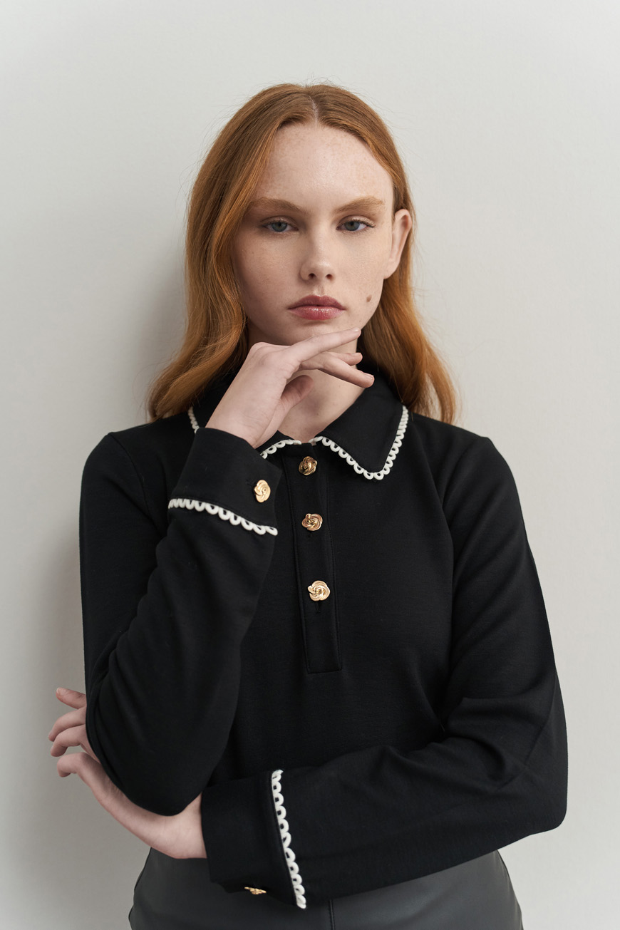 12758 Πόλο με cream αντίθεση (4)