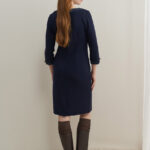 12761 Φόρεμα με denim λεπτομέρειες (5)