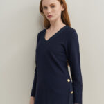 12762 Μπλούζα με denim λεπτομέρειες (1)