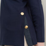 12762 Μπλούζα με denim λεπτομέρειες (2)