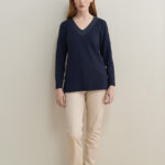 12762 Μπλούζα με denim λεπτομέρειες (3)