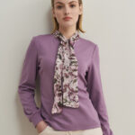 12772 Μπλούζα με floral δέσιμο (1)