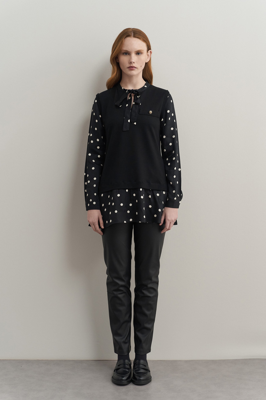 12773 Μπλούζα με εφέ γιλέκου (1)