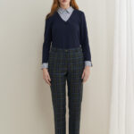 12779 Μπλούζα με ριγέ γιακά (3)