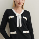 12781 Μπλούζα με αντιθέσεις και πατ (1)