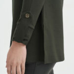 12785 Άνετη μακρυά μπλούζα με κουμπιά (3)