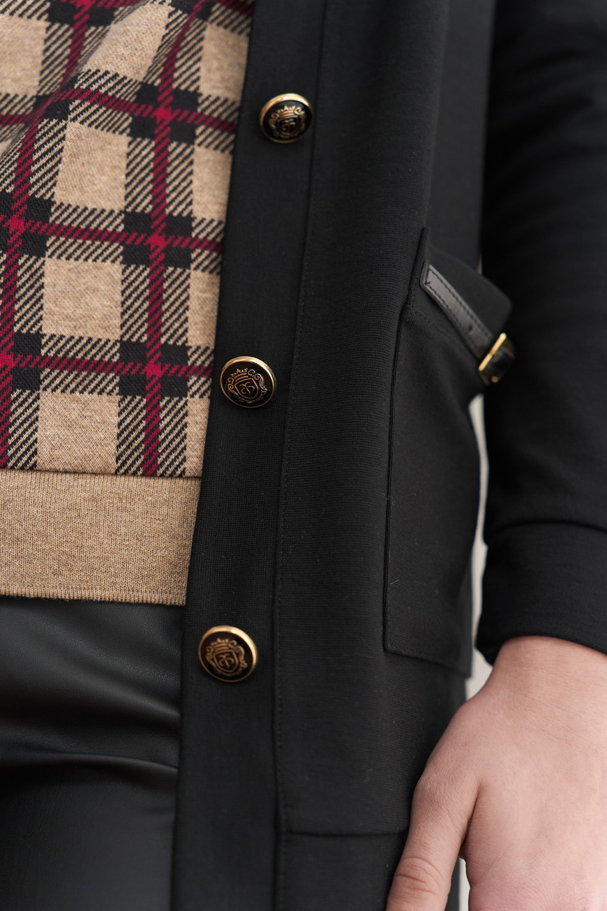 12790 Μακρύα ζακέτα με τόκα (2)