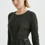 12794 Φόρεμα με πιέτες εμπρός (2)