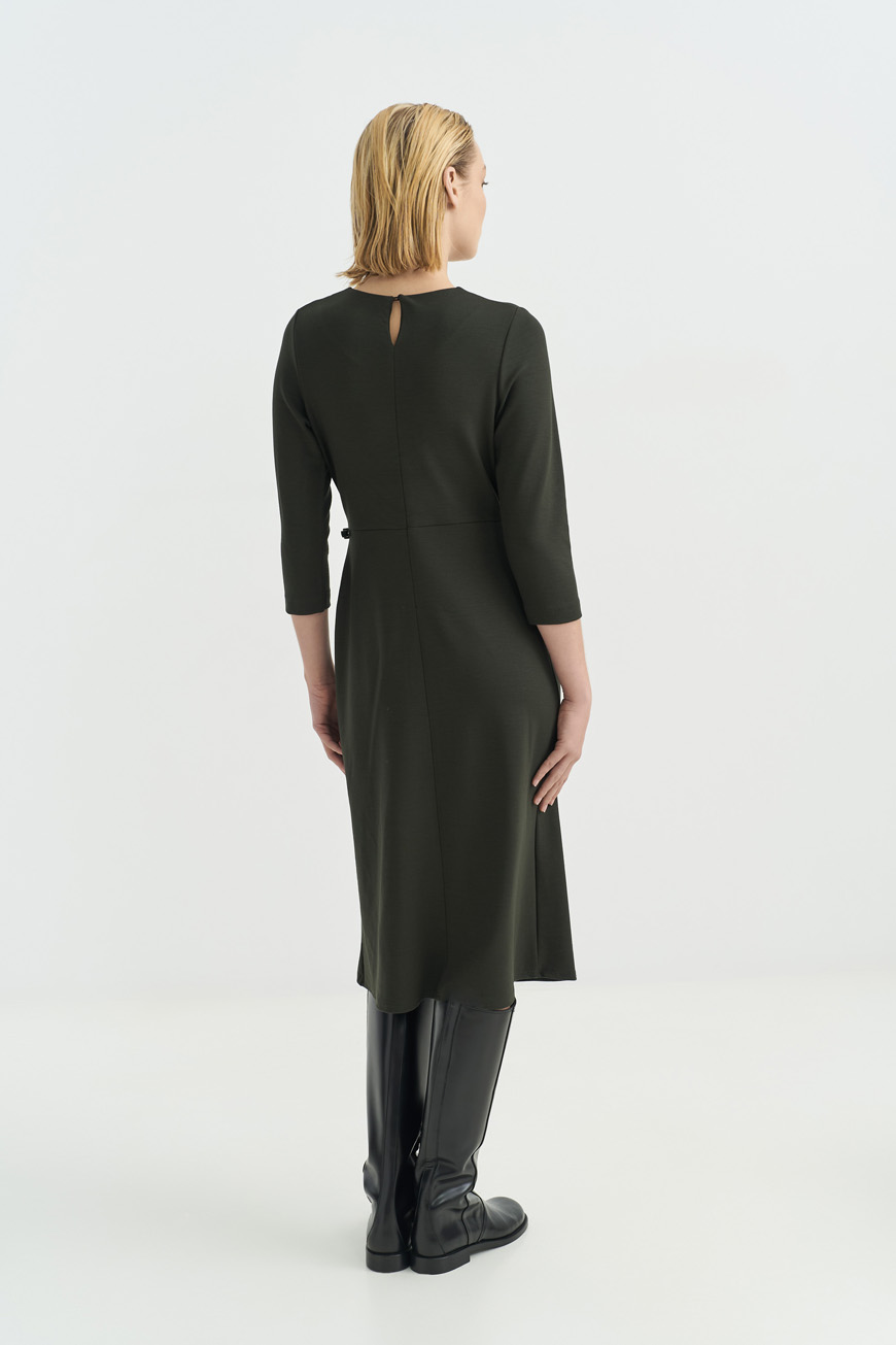 12794 Φόρεμα με πιέτες εμπρός (4)