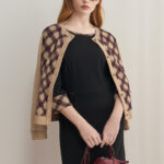 12795 Φόρεμα με contrast tartan ρέλι (4)