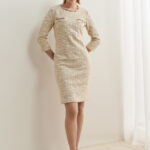 12805 Φόρεμα knit lurex (1)