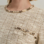 12805 Φόρεμα knit lurex (2)