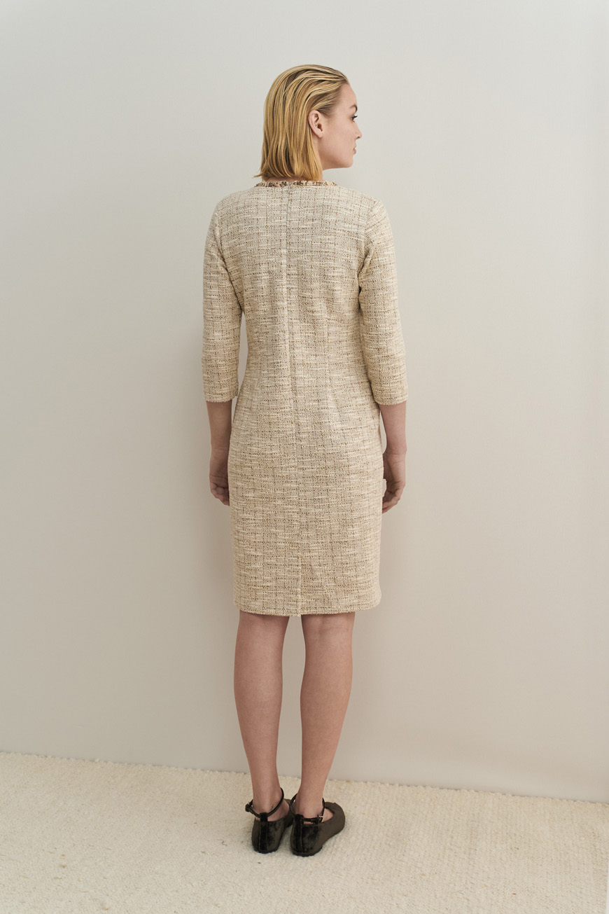12805 Φόρεμα knit lurex (5)