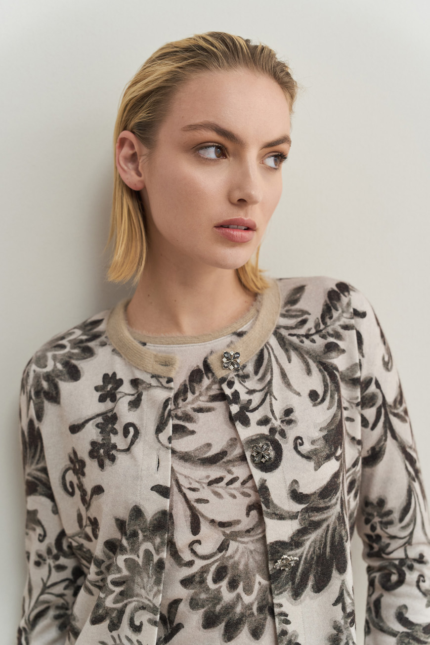 12813 Ζακέτα flowerprint (2)