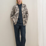 12815 Ζακέτα μακρυά flowerprint (1)