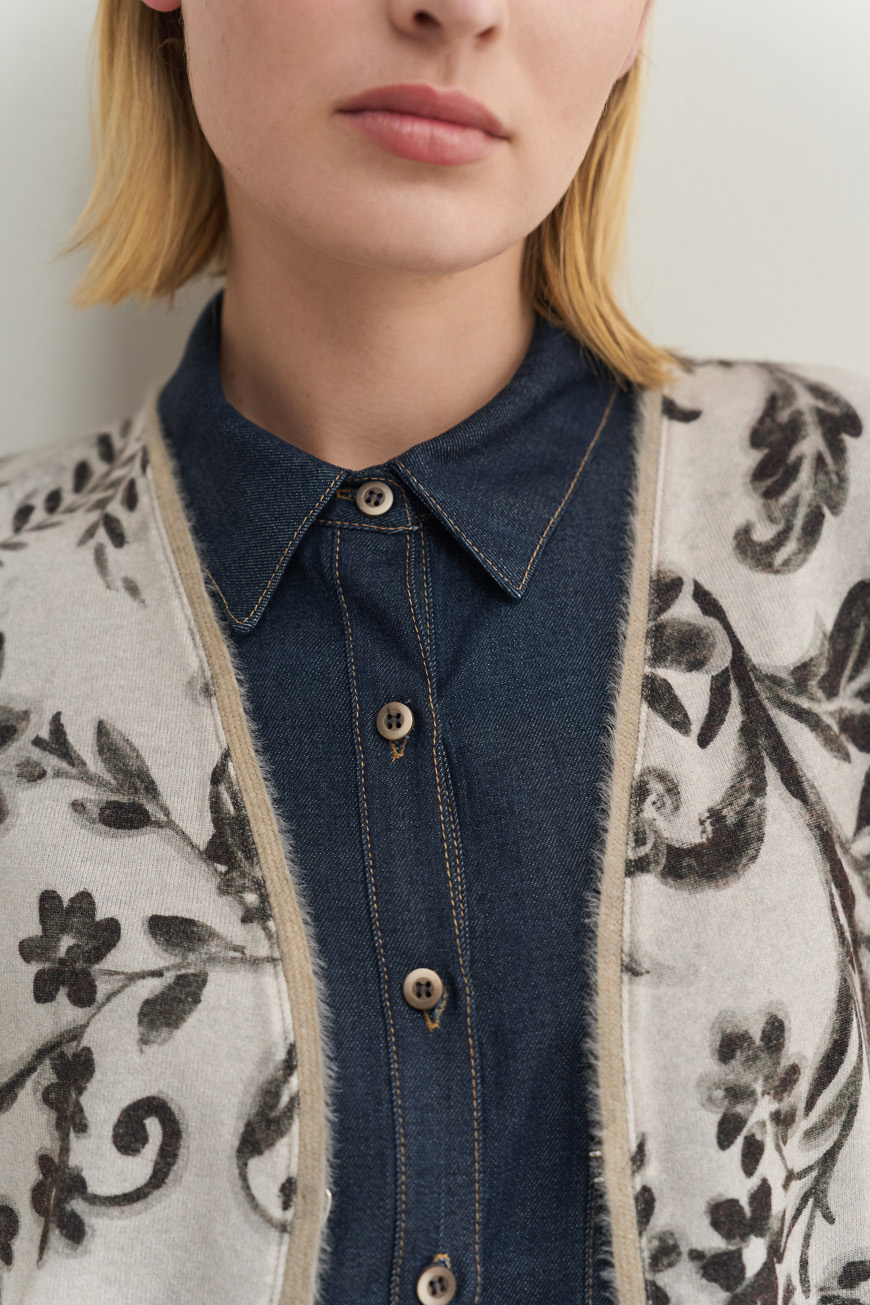 12815 Ζακέτα μακρυά flowerprint (3)