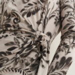 12817 Φόρεμα με σούρα στο πλάι flowerprint (2)