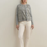 12818 Ζακέτα grey καρό (2)