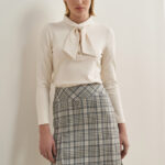 12821 Φούστα με πιέτες grey check (1)