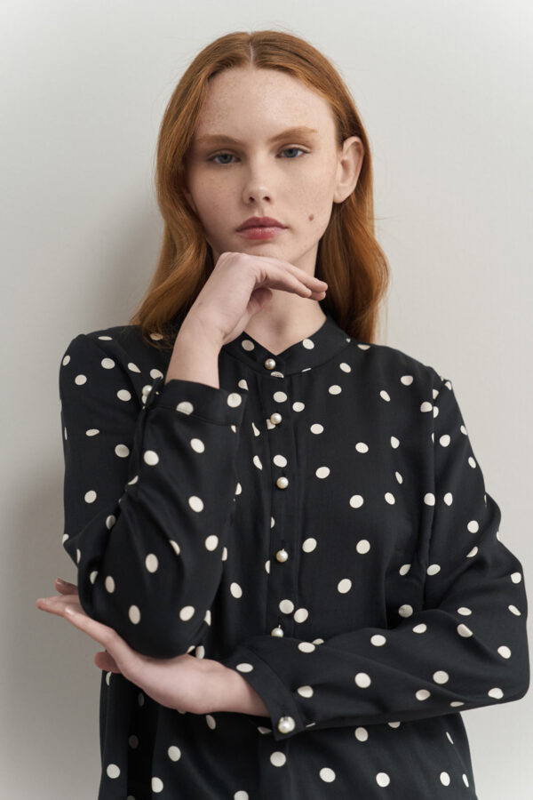 Πουκάμισο πουά viscose