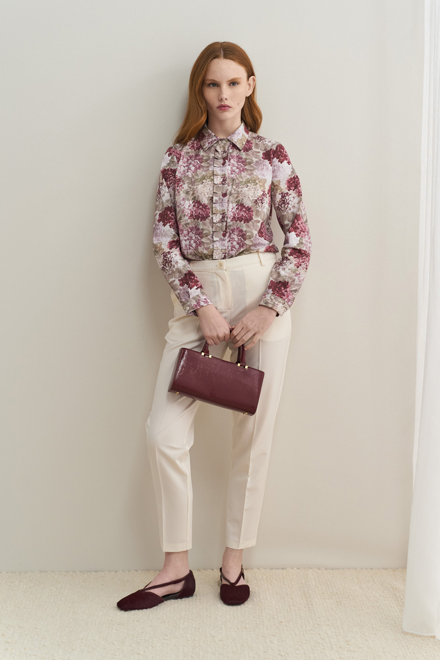 12828 Cotton πουκάμισο με πιετάκια (3)