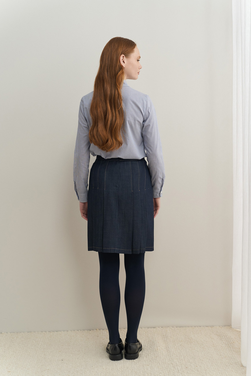 12829 Πουκάμισο ριγέ με λεπτομέρειες (6)