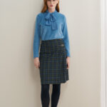 12833 Φούστα wrap με πιέτες wool tartan (3)