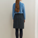 12833 Φούστα wrap με πιέτες wool tartan (5)