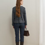 12837 Σακάκι μάλλινο καρό με επωμίδες (5)