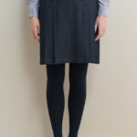 12844 Φούστα με πιέτες denim (4)