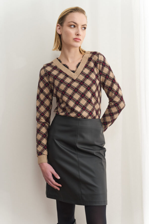 Φούστα δερματίνη