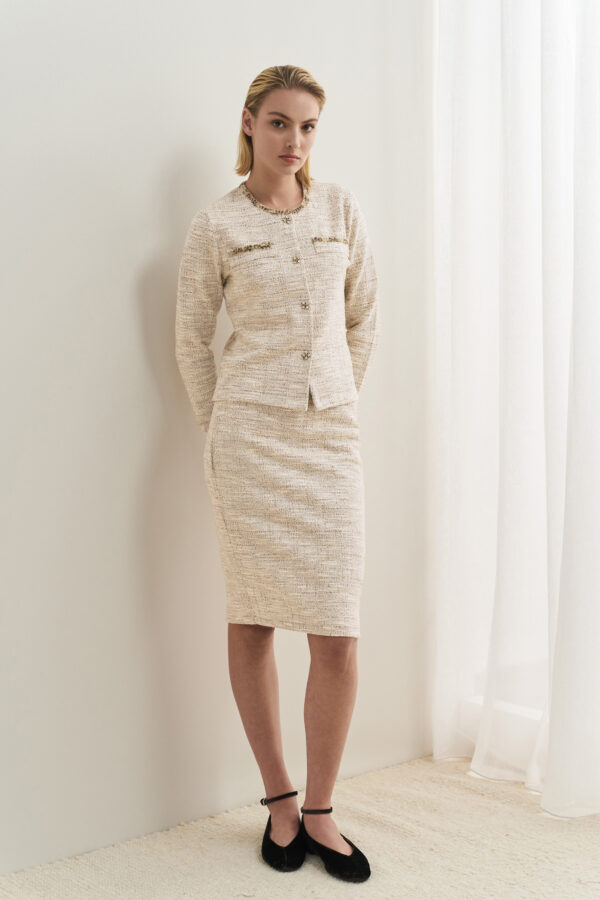 12804s Σακάκι tweed