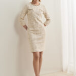 Φόρεμα lurex tweed Φόρεμα lurex tweed