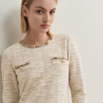 12805s Φόρεμα tweed (2) (Ν)