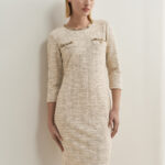 12805s Φόρεμα tweed (3) (Ν)