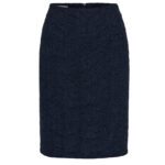 12807A Tweed φούστα Tweed φούστα