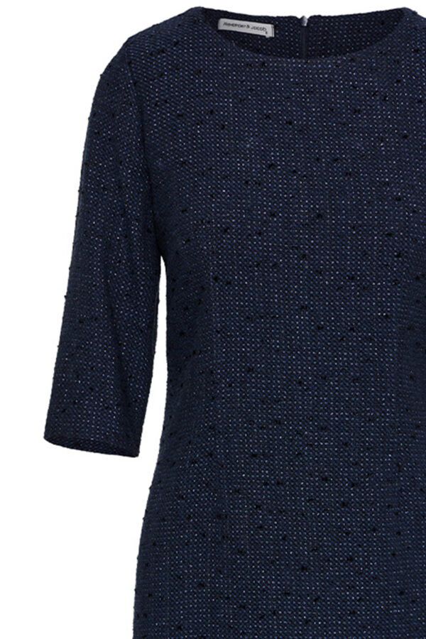 Φόρεμα tweed blue