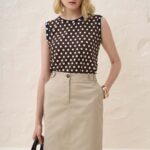 12908 Φούστα από βαμβακερή καπαρντίνα (4)