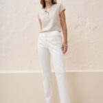 12910 Παντελόνι από βαμβακερή καπαρντίνα (1)