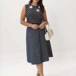 12922 Αμάνικο πουά τοπ με μοτίφ (1)