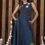 12922 Αμάνικο πουά τοπ με μοτίφ (2)