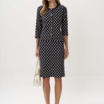 12923 Ζακέτα πουά με contrast λεπτομέρεια (4)