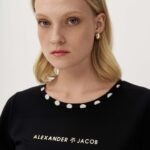 12930 Μπλούζα με contrast πουά ρέλι (2)