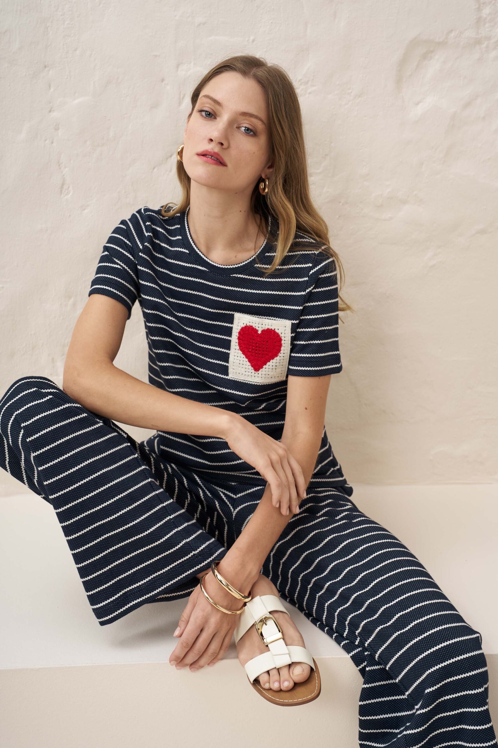 12934 Μπλούζα candy ριγέ με μοτίφ heart (1)