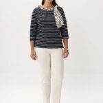 12935 Μπλούζα candy με φουλάρι πουά (3)